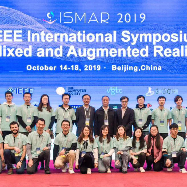 Student volunteer on IEEE ISMAR 2019 at Beijing, China