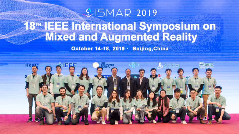 Student volunteer on IEEE ISMAR 2019 at Beijing, China