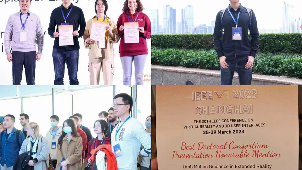 DC Presentation on IEEE VR 2023 at Shanghai